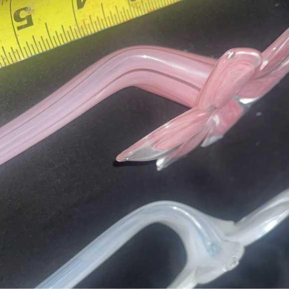 Two Glass Hand-blown Flowers - Picture 5 of 5